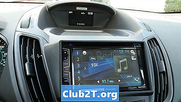 2013 Ford Escape Car Radio Schéma zapojenia