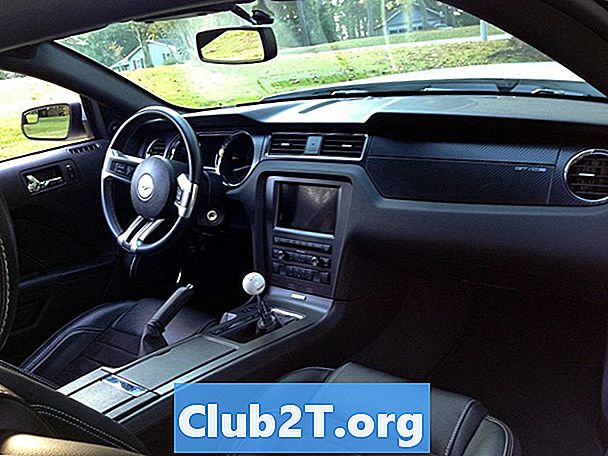 2013 Ford Mustang -autoradiokaapelikaavio