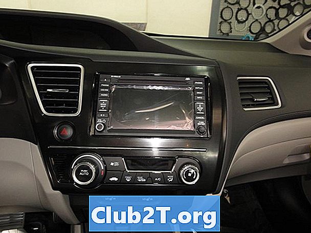 2013 Honda Civic Car Radio Upute za ožičenje