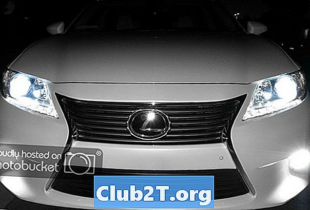 Tabulka velikostí žárovky Lexus CT200h 2013