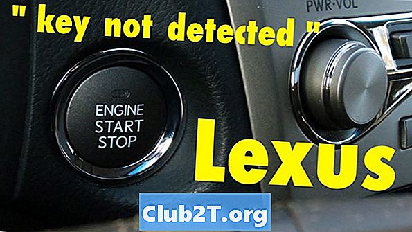 2013 Lexus IS250 tālvadības starta vadu shēma
