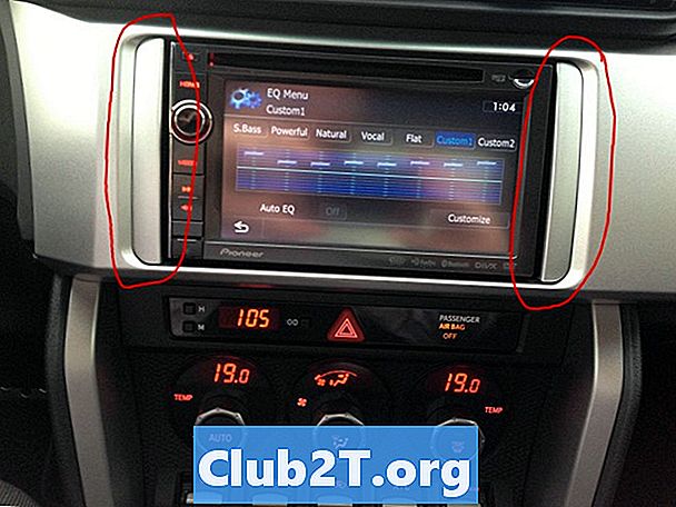 2013 Subaru BRZ Schéma zapojení autorádia