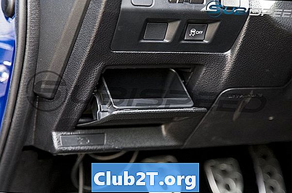 2013 Subaru Impreza Αντικατάσταση λαμπτήρων μεγέθη