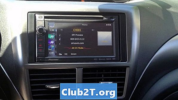 2013 Subaru Legacy Auto Radio Instalační příručka