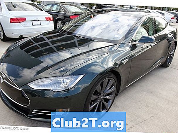 2013 Tesla דגם S שינוי נורה גודל מדריך - מכוניות