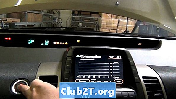2013 Toyota Prius Promijenite tablicu veličine žarulje