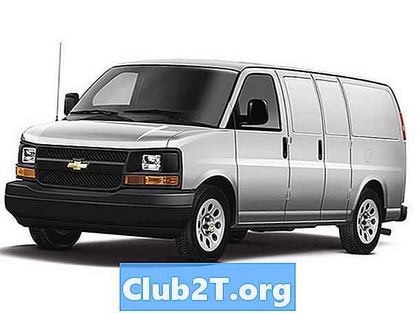 2014 Chevrolet Express 3500 autolampun koot - Autojen