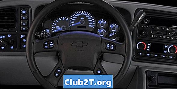 2014 Chevrolet Suburban Mainiet spuldzes izmēru tabulu