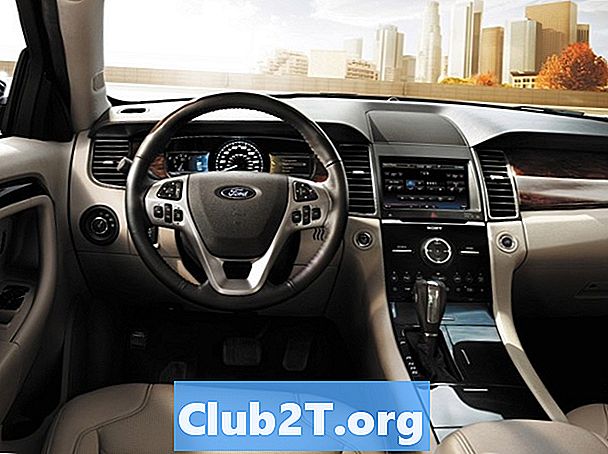 2014 Ford Taurus automašīnas audio instalācijas ceļvedis