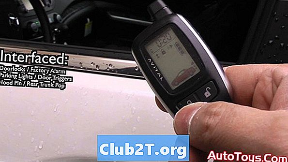 2014 m. Honda CRV signalizacijos diegimo schema