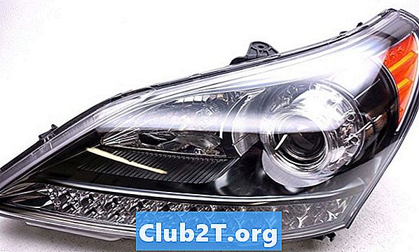 2014 Hyundai Equus Заміна розмірів лампи Розмір керівництво - Автомобілів