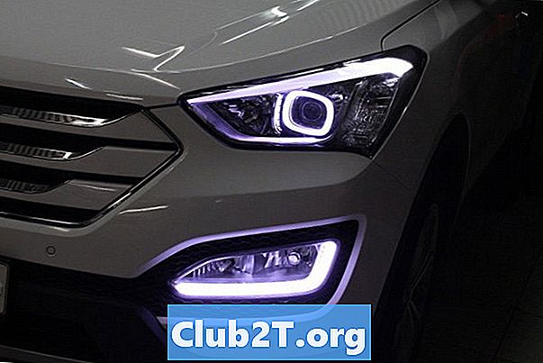 2014 Hyundai Santa Fe villanykörte méretezési információ