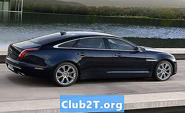 Jaguar XJ-Glühlampengrößen für 2014