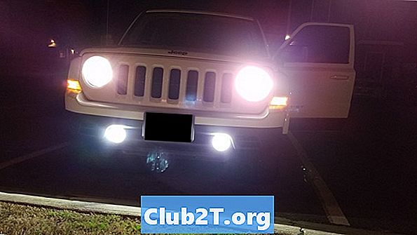 Jeep Patriot Glühbirne-Größentabelle