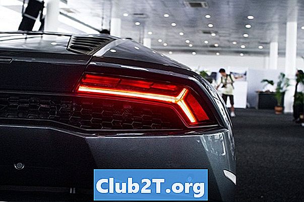 2014 m. Lamborghini Aventador keitimo lemputės dydžiai