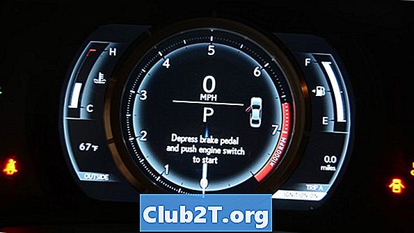 2014 Lexus CT200h жична диаграма за сигурност на автомобила - Автомобили