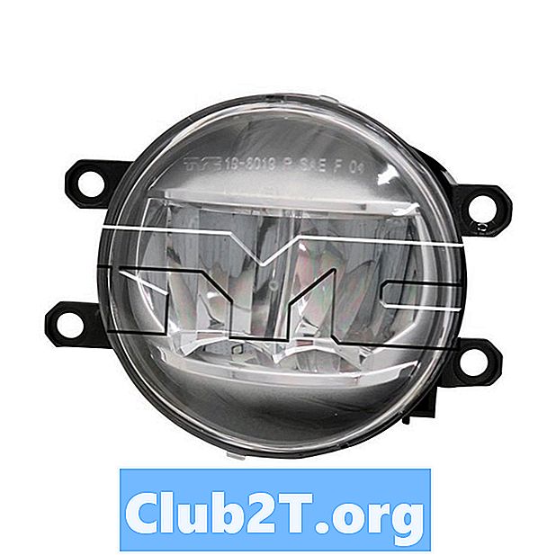 2014 Lexus GS350 Automotive Light Bulb Størrelser - Biler
