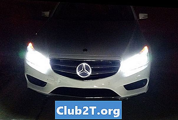 2014 Mercedes Benz GL350 Light Bulb Sizing Chart