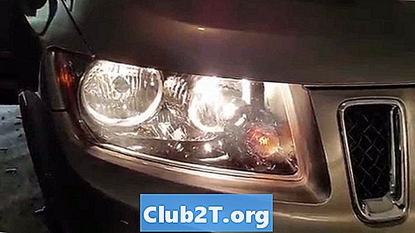 2014 Nissan Pathfinder-lampun mitoituskaavio