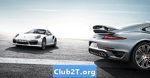 2014 Porsche 911 Automobiļu spuldzes izmēri