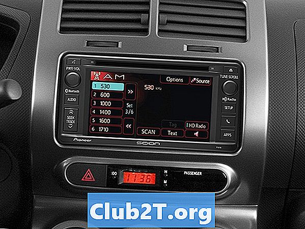 2014 Scion xD Car Stereo Wiring Instruktioner