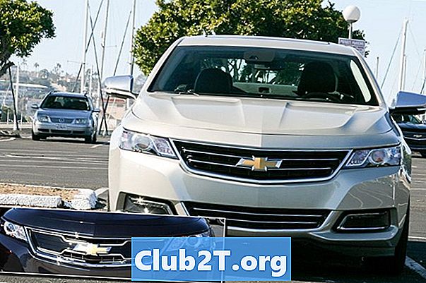 2015 Chevrolet Impala Change Light Bulb Størrelseskart - Biler