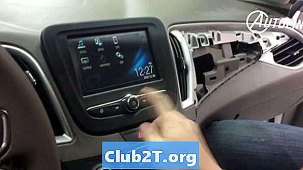 2015 Chevrolet Malibu LT Размери за подмяна на електрически крушки