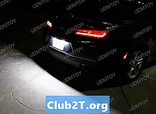 Руководство по размерам ламп накаливания Chevrolet Volt 2015