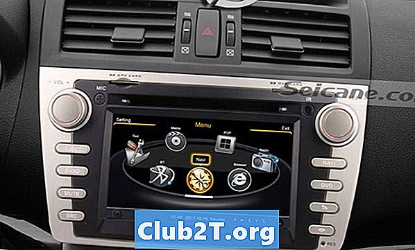 2015 Instalační příručka pro náhradní rádio Mazda 6