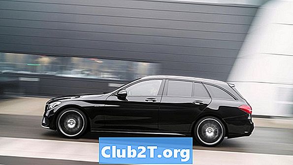 2015 मर्सिडीज बेंज C63 AMG लाइट बल्ब आकार आरेख