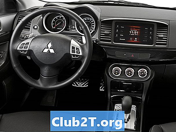 2015 Mitsubishi Evolution X Informacije o radijski žici