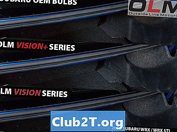 2015 Subaru BRZ החלפת נורה גודל מדריך