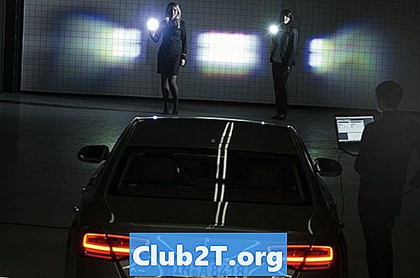 2016 Audi A8 gaismas spuldzes izmēri