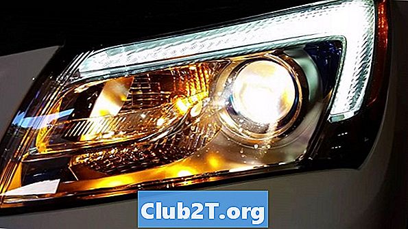 2016 Buick LaCrossen lampun koon opas