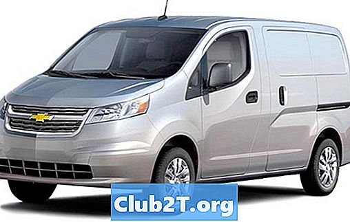2016 Chevrolet City Express bil lyspære størrelsesguide