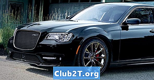 2016 Chrysler 300 auto gloeilamp maattabel
