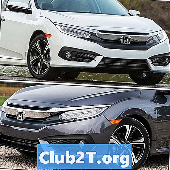 2016 Honda Civic OEM Žárovka Sizing Průvodce - Cars