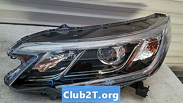 2016 Honda CRV OEM lampide suuruse andmed