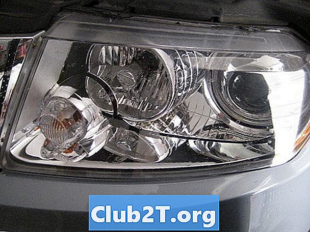 2016 Jeep Cherokee Ändra lampan Storleksguide