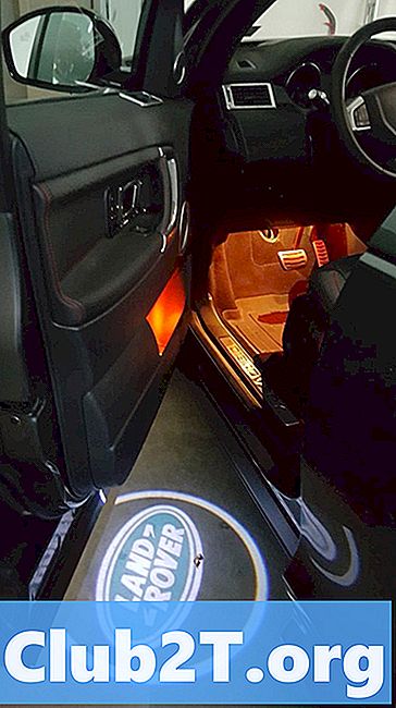 2016 Land Rover Discovery Sport Car Rozmiary żarówek