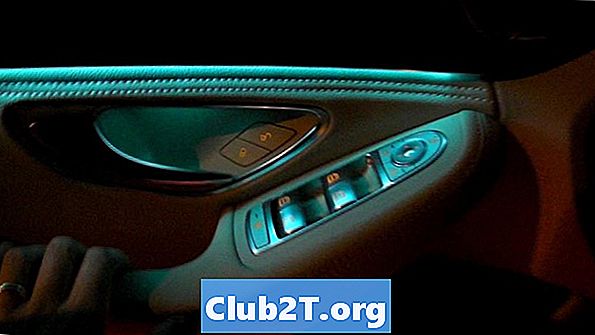 2016 Mercedes C350e Automobilové žiarovky veľkosti