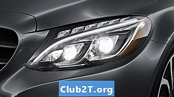 2016 Mercedes SL550 Otomotif Light Bulb Ukuran