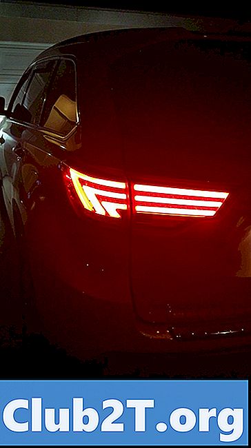 2016 Toyota Avalon Velikosti avtomobilskih žarnic
