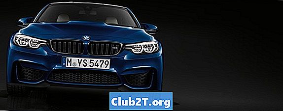 2017 BMW M3 asenduslampide suurused