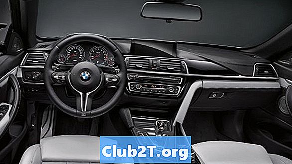 2017 BMW M4 คู่มือการเปลี่ยนขนาดของหลอดไฟ
