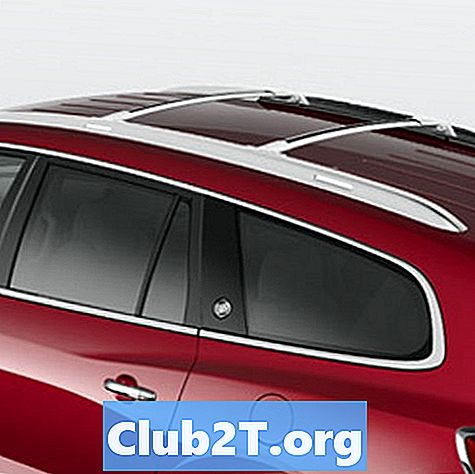 2017 Buick Encore OEM svetelný diagram veľkosti žiarovky - Cars