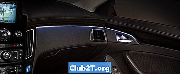 2017 Cadillac ATS Náhradné žiarovky veľkosti