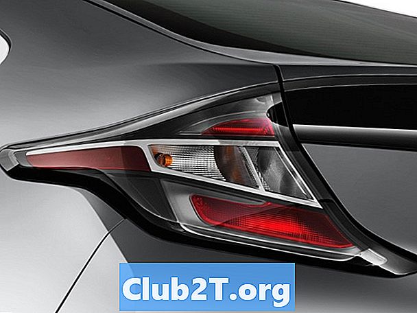2017 Chevrolet Volt ljusstrålningstabell