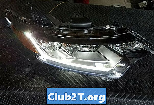2017 Mitsubishi Outlander OEM-lampa Storleksguide