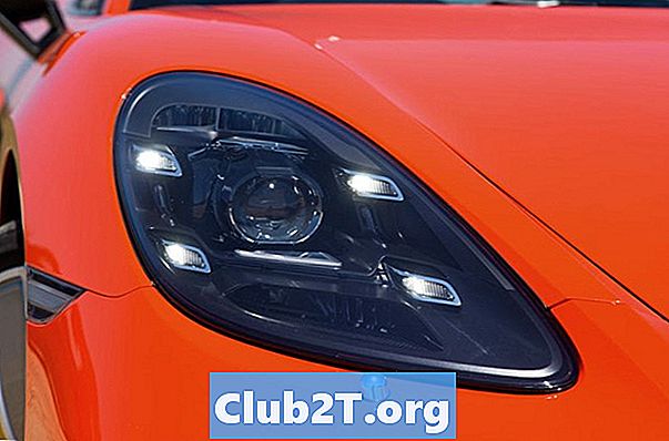 Ukuran Porsche 718 Cayman Light Bulbs